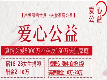 鹤岗捐卵助孕生子 爱心志愿者招募
